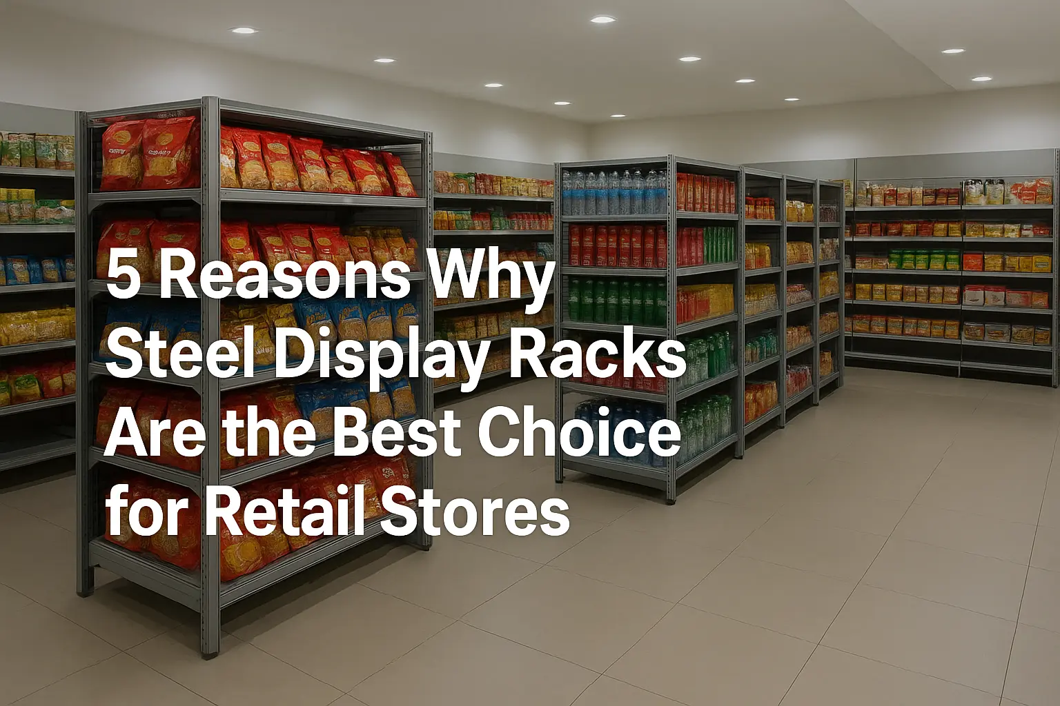5 Reasons Why Steel Display Racks Are the Best Choice for Retail Stores